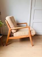 Mooie vintage fauteuil / loungestoel, Ophalen, Hout, Minder dan 75 cm, Vintage