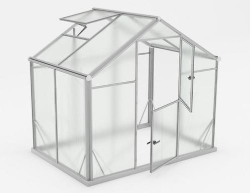 Broeikas Sanus L-3 (3,3 m²) 2,20 x 1,50 x 2,10 Polycarbonaat, Tuin en Terras, Kassen, Nieuw, Kweekkas, Aluminium, Polycarbonaat
