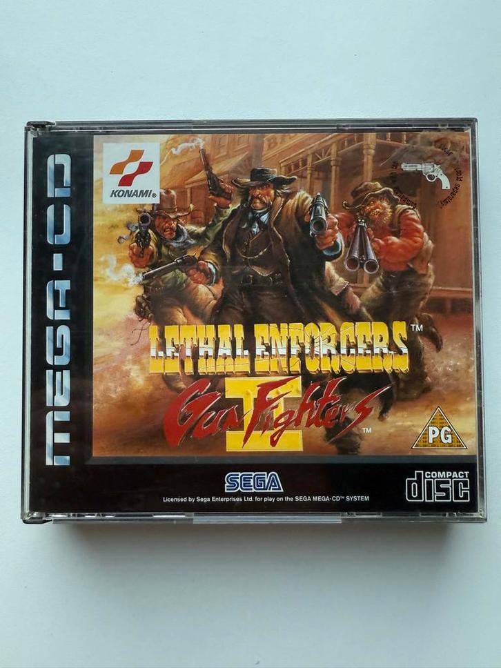 Lethal Enforcers II Sega Mega-CD Compleet, Spelcomputers en Games, Games | Sega, Gebruikt, Mega Drive, Shooter, 2 spelers, Vanaf 12 jaar