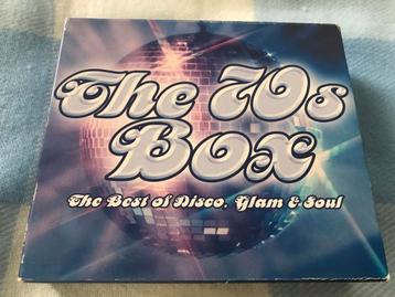 The 70’s Box The best of Disco, Glam & Soul 3cd beschikbaar voor biedingen