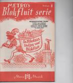 bladmuziek Blokfluit serie bd 8 - Sinterklaas liedjes Voges, Ophalen of Verzenden, Gebruikt