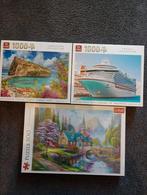 Te koop puzzels, Hobby en Vrije tijd, Denksport en Puzzels, Ophalen of Verzenden, 500 t/m 1500 stukjes, Zo goed als nieuw, Legpuzzel