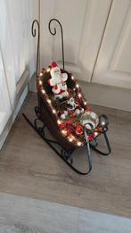 vintage arreslee met verlichting, Diversen, Kerst, Ophalen, Gebruikt