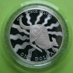 Australian Kangaroo 2002 proof - 1 oz zilver, Verzenden, Zilver