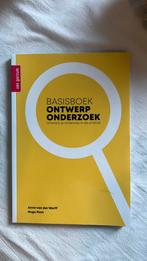 Anne van der Werff - Basisboek ontwerponderzoek, Sociale wetenschap, Anne van der Werff; Hugo Pont, Ophalen of Verzenden, Zo goed als nieuw