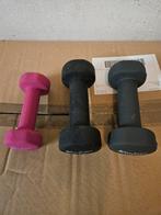 Kaytan Dumbbells - Set van 3 gewichten, Sport en Fitness, Fitnessmaterialen, Ophalen, Gebruikt, Rug, Dumbbell