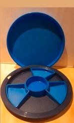 Tupperware serveerschaal, hapjes schaal, Ophalen of Verzenden, Zo goed als nieuw, Blauw, Schaal