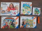 Tiptoi Ravensburger 5 sets, inclusief pen, Kinderen en Baby's, Speelgoed | Educatief en Creatief, Ophalen of Verzenden, Zo goed als nieuw