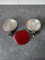 Set Mistlampen Oldtimer + extra rood glas VW Opel, Ophalen of Verzenden