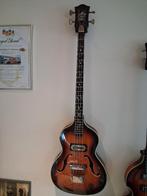 Zeldzame Vintage Arnold Hoyer Basgitaar, Muziek en Instrumenten, Ophalen, Gebruikt, Semi-akoestisch