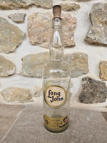 Whisky fles extra grote LONG JOHN halve gallon 1960S €25