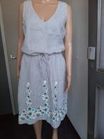 Nieuwe Jackpot 100% Linnen Jurk met Bloemenprint 36, Kleding | Dames, Jackpot, Nieuw, Ophalen of Verzenden, Knielengte