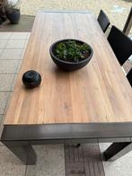 Tuintafel, Tuin en Terras, Tuintafels, Ophalen, Gebruikt, Rechthoekig, Teakhout