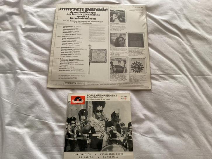 Marsen parada  ,marieniers kapellp / singeltje, Cd's en Dvd's, Vinyl | Nederlandstalig, Zo goed als nieuw, Overige genres, Overige formaten