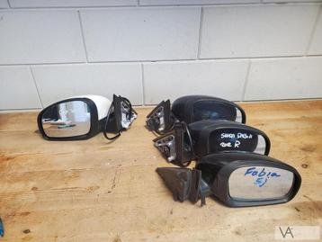 Skoda Fabia 2 2007 tot 2014 spiegel rechts ELEKTRISCH €30 beschikbaar voor biedingen