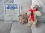 Steiff ijsbeer polarbeer met wolf certificaat Limited Editio, Ophalen of Verzenden