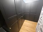 IKEA Pax Kledingkast (zwartbruin met zwarte deuren), Huis en Inrichting, Kasten | Kledingkasten, Ophalen, Gebruikt, 200 cm of meer