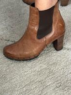 Leren bruine enkellaarsjes Paul Green 39,5, Ophalen of Verzenden, Nieuw, Bruin