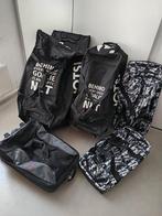 5 grote rolkoffers/tassen oa Converse & Levi's €50 per stuk, Ophalen, Uitschuifbare handgreep, Zo goed als nieuw, 70 cm of meer