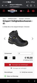Werkschoenen nieuwe grif sport safety shoe var21 black boot., Ophalen of Verzenden, Nieuw