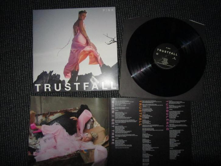 LP Pink - Trustfall - 2023 vinyl Never not gonna dance again, Cd's en Dvd's, Vinyl | Pop, Zo goed als nieuw, 2000 tot heden, Ophalen of Verzenden