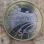 Finland 2016: IJshockey (€5), Ophalen of Verzenden, Finland, 5 euro, Losse munt