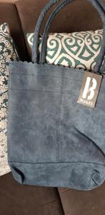 Nieuwe blauwe tas met slangenprint incl. portemonnee, Ophalen of Verzenden
