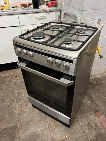 Smalle RVS Fornuis Inventum - Werkt Goed - Schoon beschikbaar voor biedingen