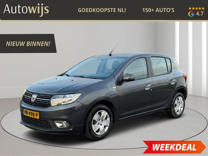 Dacia Sandero 0.9 TCe Laureate|AUTOMAAT|NAVI|AIRCO|5-DEU, Auto's, Dacia, Bedrijf, Te koop, Sandero, ABS, Airbags, Airconditioning