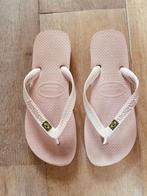 Havaianas lichtroze Brasil slippers maat 37-38., Kleding | Dames, Schoenen, Gedragen, Slippers, Ophalen of Verzenden, Havaianas