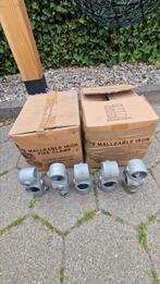 Combinatie koppelingen steigerbuis koppeling 48,3, Doe-het-zelf en Verbouw, Metalen, Ophalen of Verzenden, Zo goed als nieuw