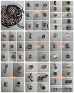 Zilveren Pandora bedels/armbanden/kettingen oa met goud, Pandora, Ophalen of Verzenden, Zo goed als nieuw, 4 bedels of meer