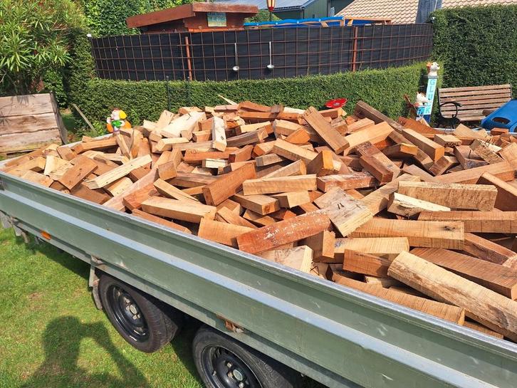 Brandhout losgestort of in bigbags, Tuin en Terras, Haardhout, Minder dan 3 m³, Ophalen of Verzenden