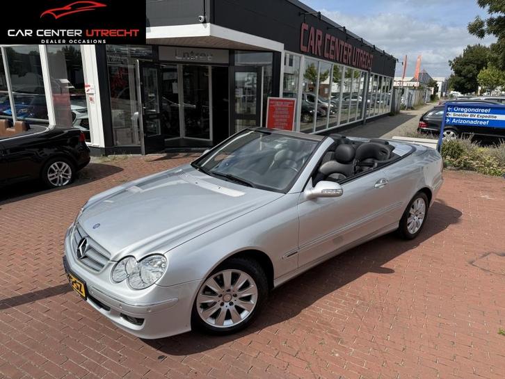Mercedes-benz CLK-klasse Cabrio 200 K. Elegance leder airco, Auto's, Mercedes-Benz, Bedrijf, CLK, ABS, Airbags, Airconditioning