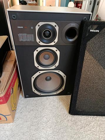 Philips 484 luidsprekers in zeer goede staat vintage! beschikbaar voor biedingen
