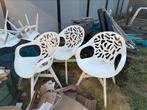 6 witte ikea tuinstoelen tegen elk aannemelijk bod!, Ophalen, Gebruikt