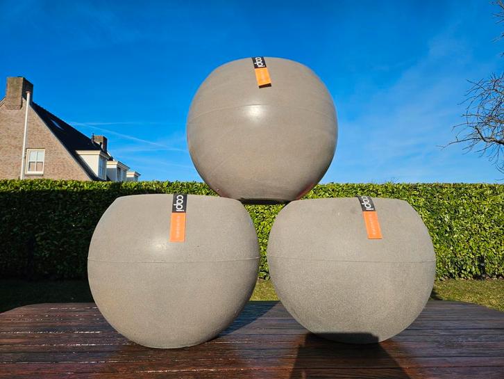 NIEUWE Capi bloembak ronde bloempot tuin, Tuin en Terras, Bloembakken en Plantenbakken, Nieuw, Kunststof, Binnen, Balkon, Tuin