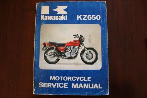 KAWASAKI KZ650 1976 - 1977 service manual werkplaatsboek, Motoren, Handleidingen en Instructieboekjes, Kawasaki, Ophalen of Verzenden