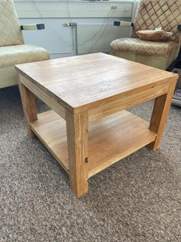 SALONTAFEL TEAK, 0.60X0.60, IZGST, NU VOOR MAAR 75,00 beschikbaar voor biedingen