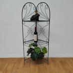 Ijzer etagère plantenstandaard, plantenrekje hoek, Huis en Inrichting, Woonaccessoires | Etagères, Valkenswaard, Gebruikt, Info@flashbackfurniture.nl