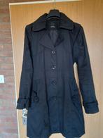 Trenchcoat Vera moda mt 38/40, Kleding | Dames, Jassen | Zomer, Gedragen, Maat 38/40 (M), Ophalen of Verzenden, Zwart