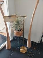 Vintage koperen vloerlamp, Ophalen of Verzenden, Gebruikt, 150 tot 200 cm