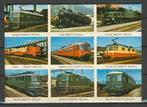 Locomotief Swiss Foto-Ansichtkaart Trein t-177 jdu, Verzenden, Zo goed als nieuw, Trein, Kaart of Prent