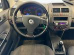 Volkswagen POLO 1.6-16V Optive 5drs KOUDE AIRCO RIJDT GOED N, Voorwielaandrijving, Gebruikt, 4 cilinders, Blauw