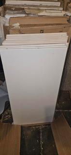 Wandtegels of vloertegels wit 30x60 cm, Doe-het-zelf en Verbouw, Tegels, 60 cm of meer, Nieuw, 20 tot 40 cm, Wandtegels