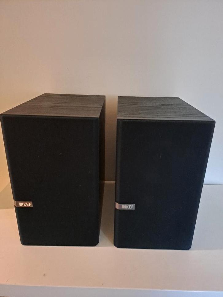 KEF Q100 Speakers - Zeer Nette Staat!, Audio, Tv en Foto, Luidsprekers, Zo goed als nieuw, Front, Rear of Stereo speakers, 60 tot 120 watt