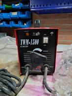 Topcraft TWM 1500 lasapparaat + Ferm FWA 700 lashelm, Doe-het-zelf en Verbouw, Gereedschap | Lasapparaten, Ophalen, Nieuw, Minder dan 150 ampère