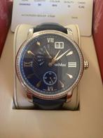 Mooi horloge met diamanten, Ophalen of Verzenden, Zo goed als nieuw, Staal, Overige merken