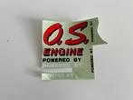 O.S. engine sticker restant rc modelbouw
