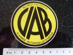 sticker vlaamse automobilistenbond VAB anwb pech onderweg, Verzenden, Zo goed als nieuw, Bedrijf of Vereniging
